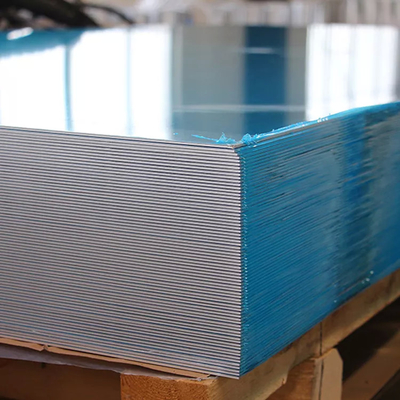 Legierung, die 6082t6 Aluminiumblatt 1060 6063, 800-2500mm Aluminiumplatte 1050 für Zwischenwände schweißt
