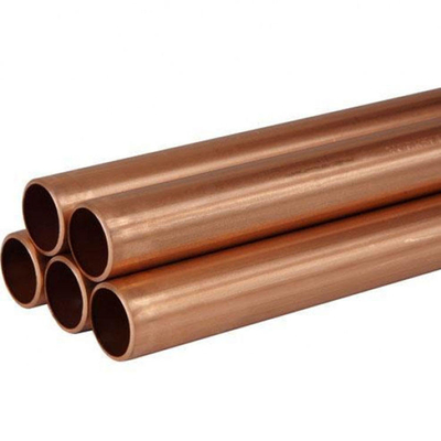 C10400 C10500 C10700 EN H62 H65 H68 Nahtloses Metallrohr, gerades Rohr / Kupferrohr AD 1/2 &quot;3/4&quot; Kupfer-Rundrohre