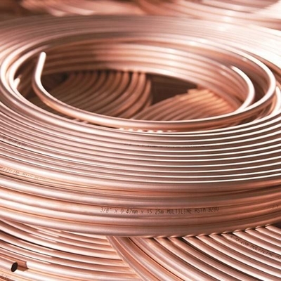Hochwertige Kälte-Klimaanlage, die Kupferrohr-Pfannkuchenspulen-Kapillar-Kupferspulen-Kupferrohr verbindet