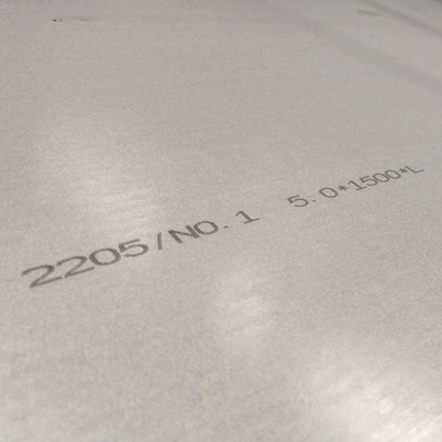 ASTM A790 2205 Edelstahlplatte 1000-8000 mm Längenwiderstand