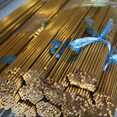 Korrosionsbeständiges Kupfermaterial C2100 C21000 Cuzn5 CZ125 H95 Festkopferstange