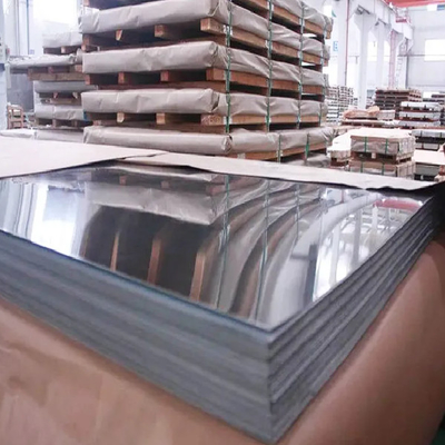 Customized 304 Edelstahlblech mit MOQ von 25 Tonnen und Standard-Exportverpackung