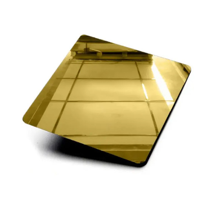 Überlegene glänzende Oberfläche 304 kaltgewalzte Edelstahlplatte für Luxus- und Funktionsanwendungen