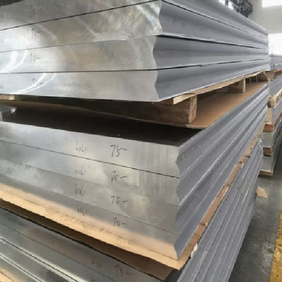 Silber-Aluminiumplattenplatte 500-6000 mm Länge Warmwalztechnologie