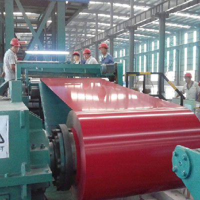 DC51 SGCC PPGI galvanisierte Stahlspule DX51D malte vor für Flansch-Platte