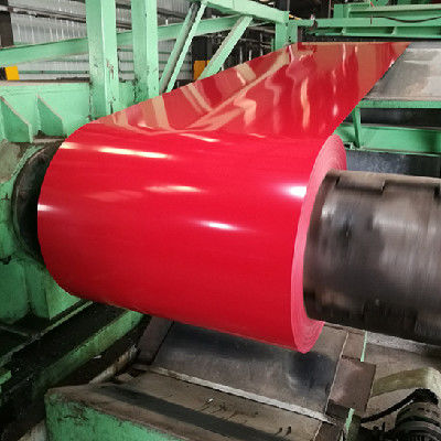 Farbe PPGI DX51D beschichtete Stahlspule DX55D für Behälter-Platte