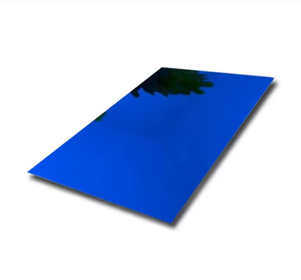 Schlanke Spiegelveredelung Polierte Edelstahlplatte 321 für modernes Design und Dekoration